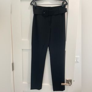 Theory black belted trousers. Size 8. About 41 inches from top to bottom.